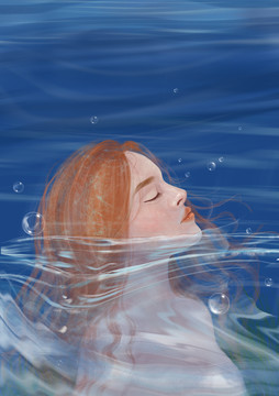 浮沉女孩之蓝色海洋