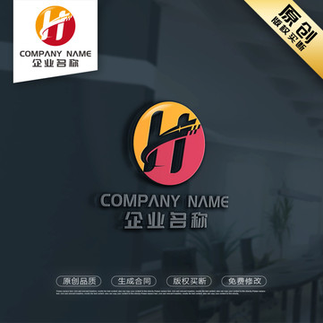 HY字母LOGO设计