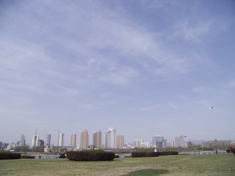 2016年的太原市汾河公园