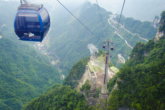 天门山索道