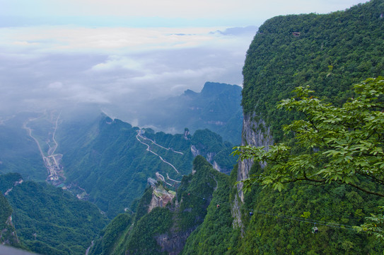 高山悬崖