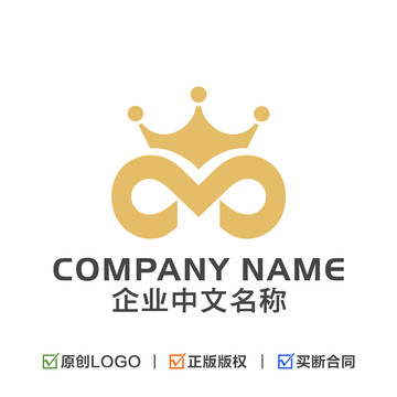 字母M皇冠LOGO