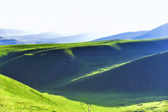 西部风景画