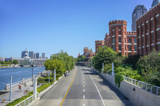 天津城市街景