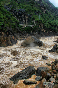 金沙江虎跳峡