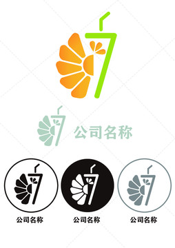 橙汁饮料Logo