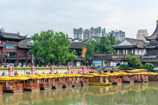 南京秦淮河建筑