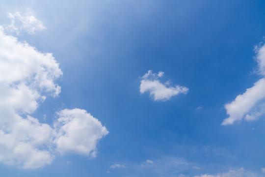 天空蓝天白云