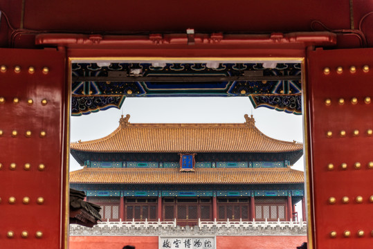 北京故宫博物馆风光