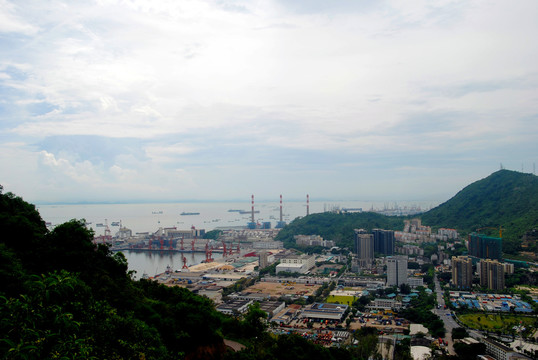 赤湾港全景