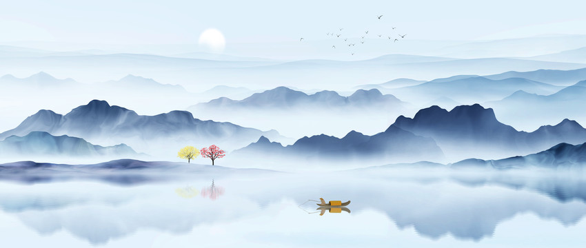 山水画