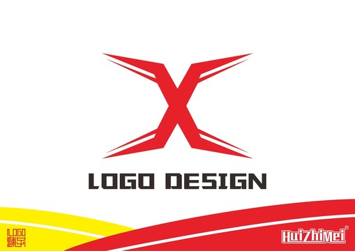 X标志logo设计