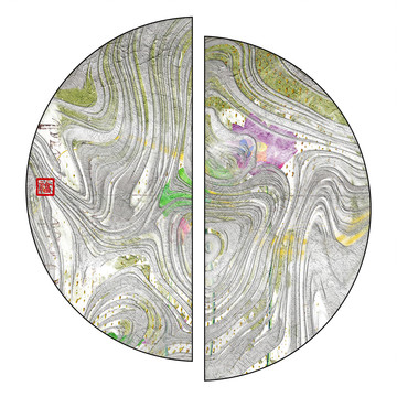 现代无框画