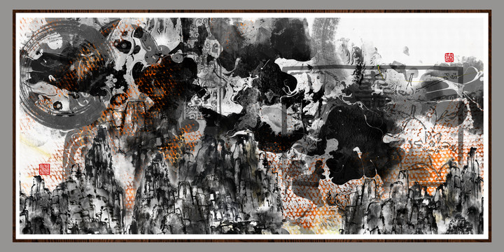 玄关壁画