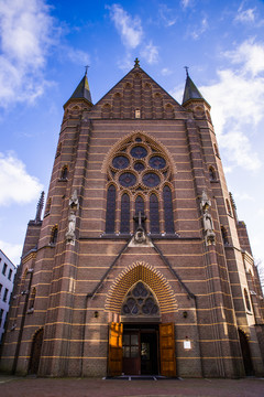 荷兰小镇教堂