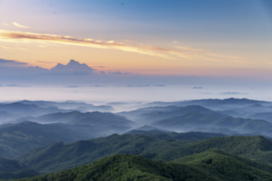 高山云海