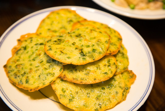 韭菜饼