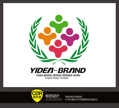 幼儿园学校标志设计