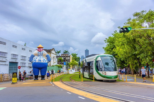 中国台湾高雄城市风光