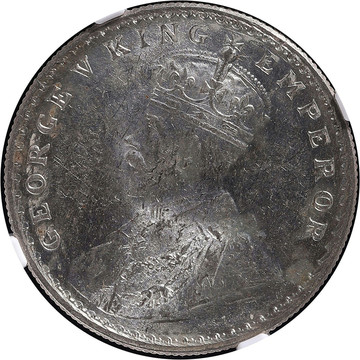 1919年印度1卢比银币