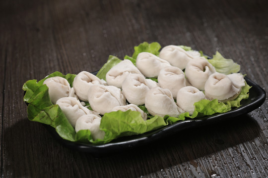 鱼皮饺