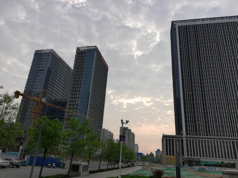 建设中的高楼