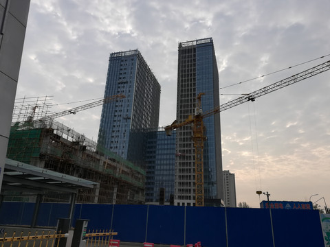 建设中的高楼