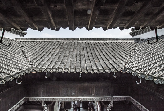 古建筑天井