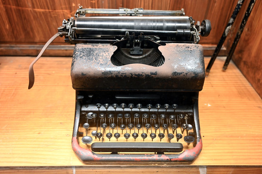 老式英文打字机