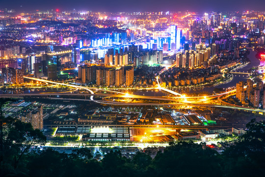 福州台江夜景