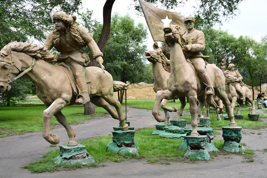 军队雕像