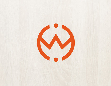 logo标志商标字体设计W