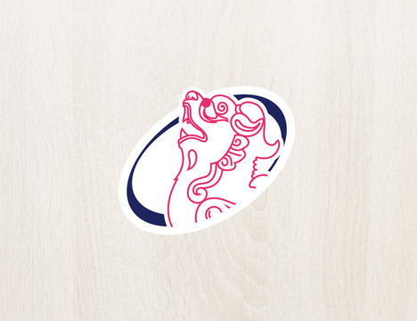 logo标志商标字体设计狮子