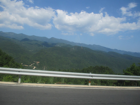 仙女山路上之景