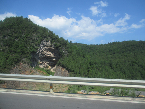 仙女山路上之景