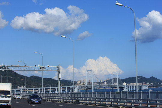 大连星海湾跨海