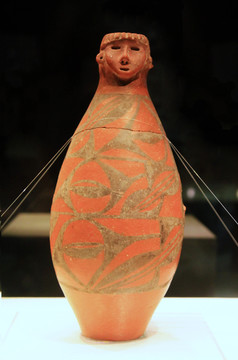 彩陶瓶仰韶文化7000年前