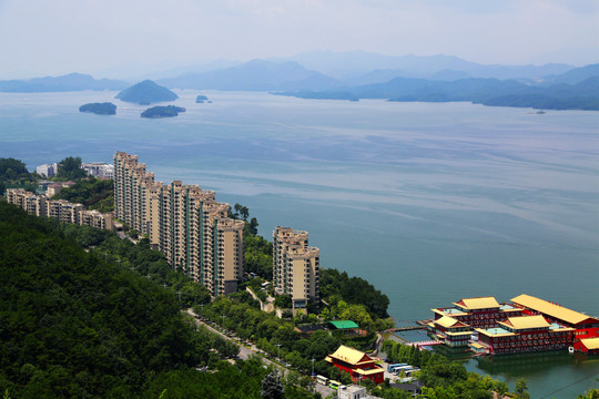 浙江淳安千岛湖风光