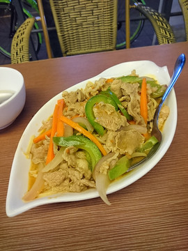 青椒炒肉