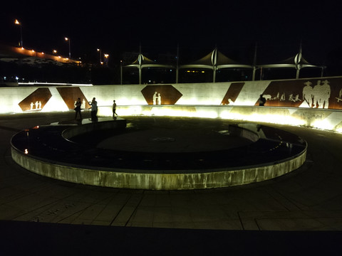 西堤公园夜景