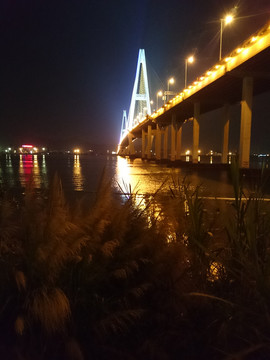 礐石大桥夜景