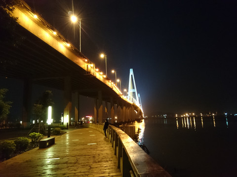 西堤公园夜景