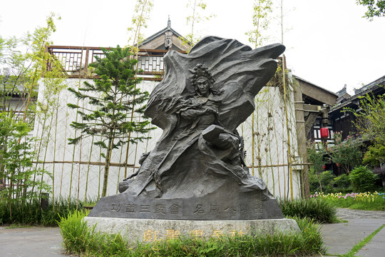 川剧雕塑