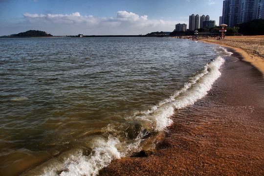 珠海情侣路海滩