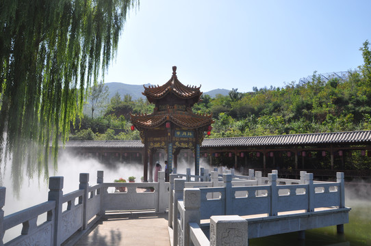 旅游古建筑小镇