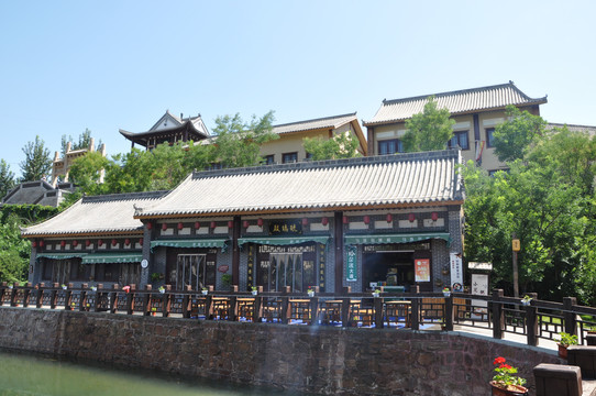 旅游古建筑小镇