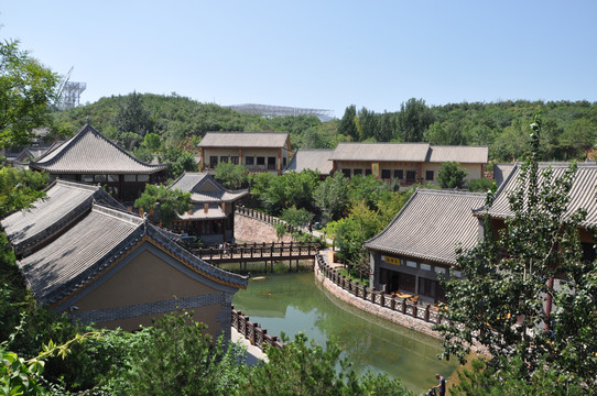 旅游古建筑小镇