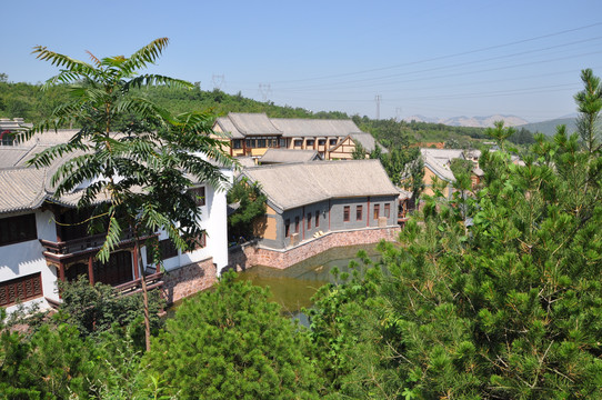 旅游古建筑小镇