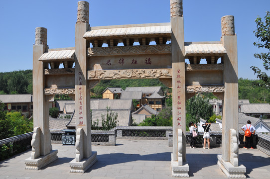 旅游古建筑小镇