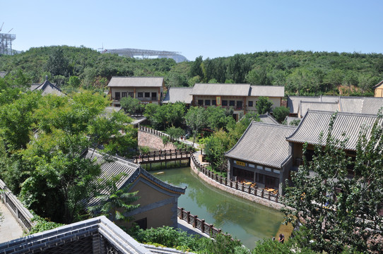旅游古建筑小镇